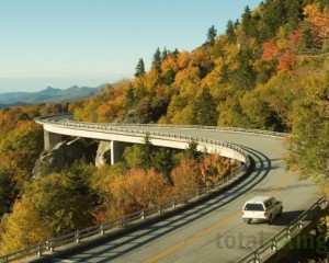 США Blue Ridge Parkway, NC